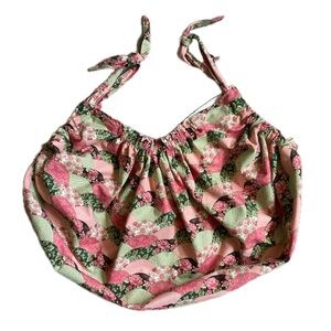 Large Reusable Shopping Bag Day Bag Floral Cottage Core